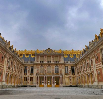 Palácio de Versalhes: Ingresso de entrada